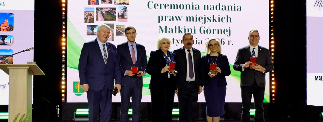 Małkinia otrzymała prawa miejskie